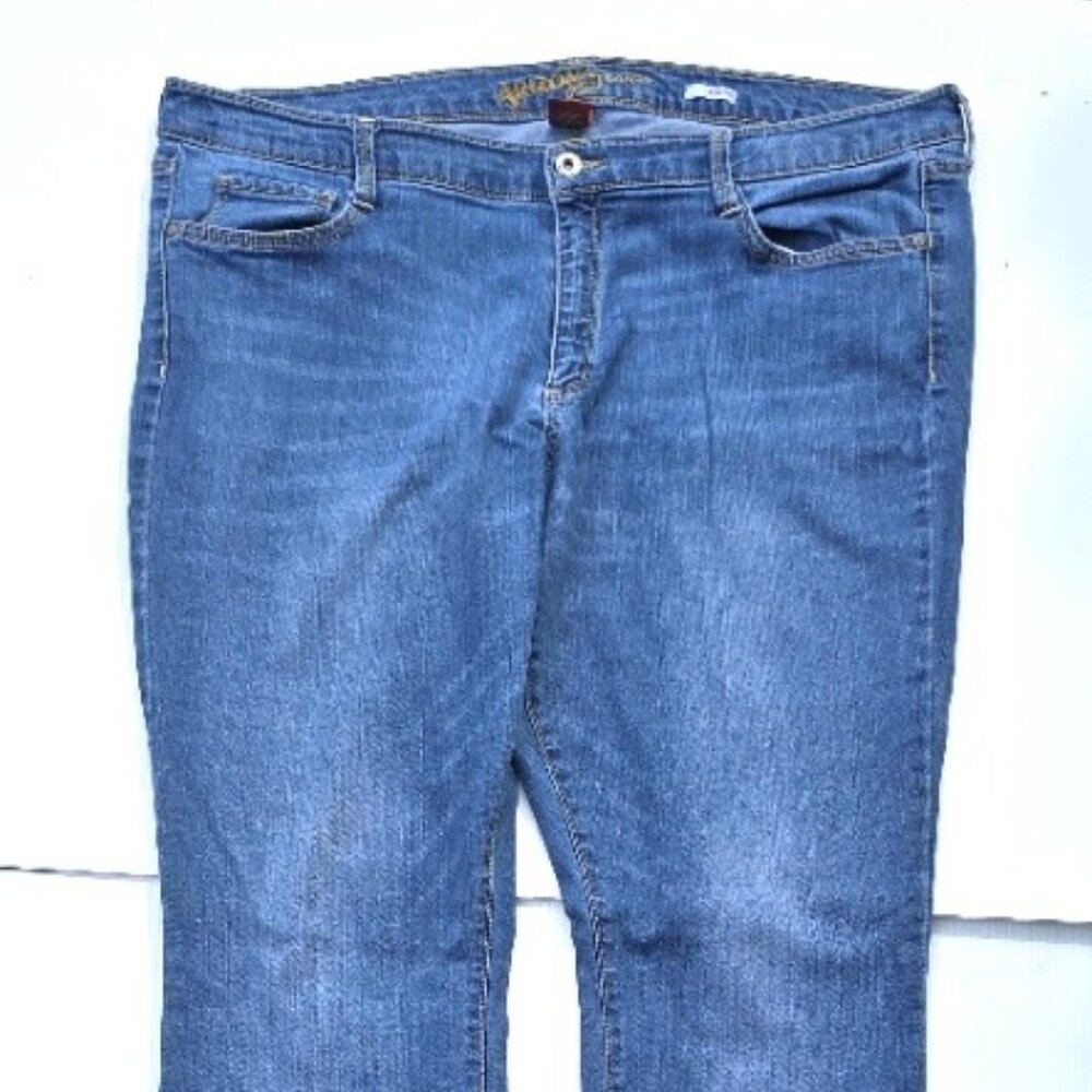 Arizona Denim Jeans Women's Size 19 Average Fit BootCut 0005